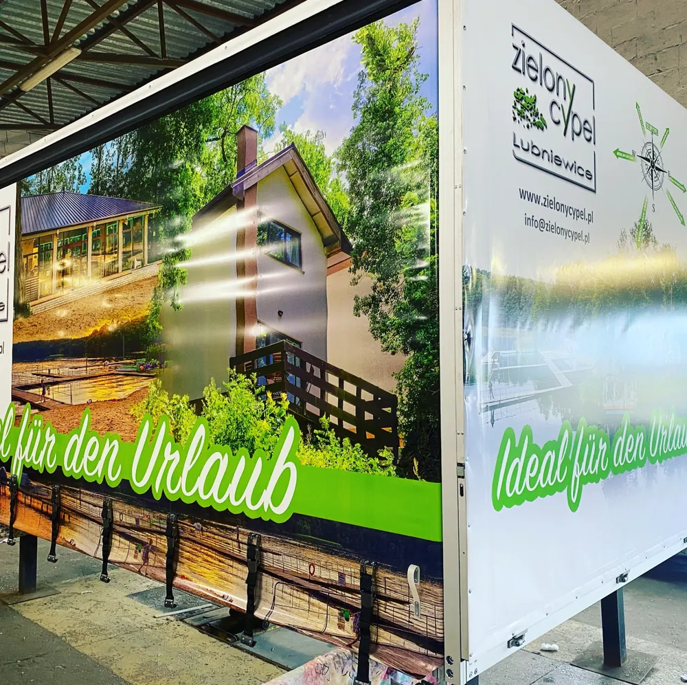 Plandeka zbrojona PCV na naczepę 13,6 m – realizacja Aliff
